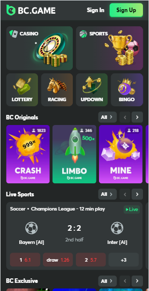 Betinin casino Mobile App USA